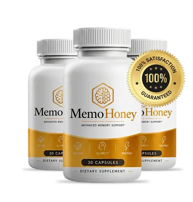 The MemoHoney three bottles pack